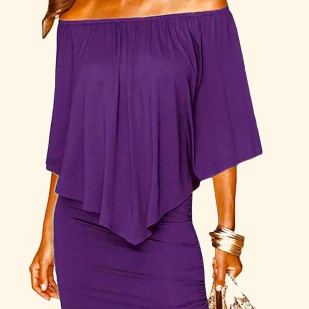 Purple dress